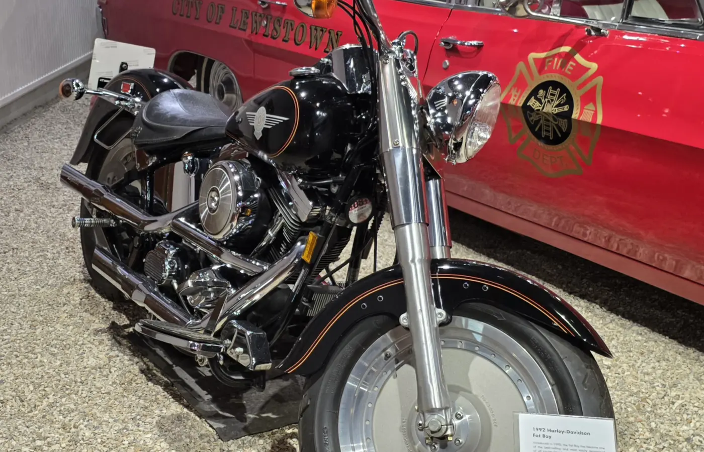 Harley-Davidson Fat Boy de principios de los años noventa